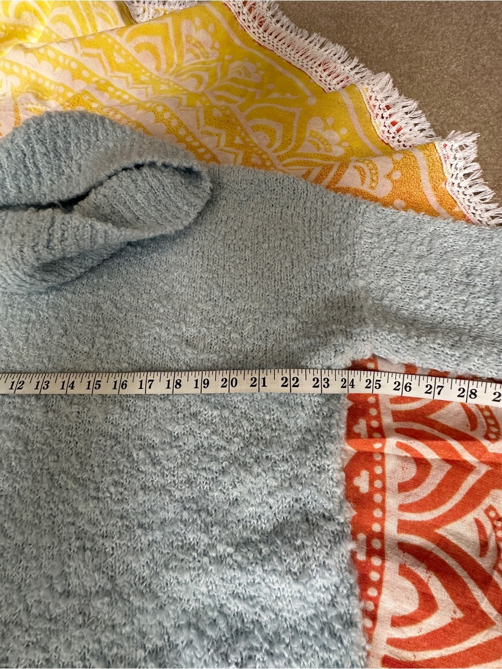 Lou & Grey Cozy Bouclé Sweater - 🩵🩵Icey Blue - Picture 10 of 10